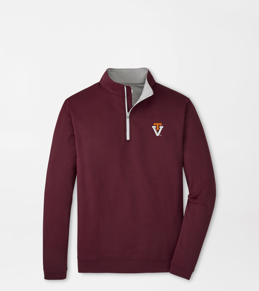 Virginia Tech Vault Perth Performance Quarter-Zip image number 1