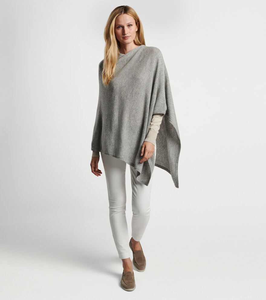 The Essential Cashmere Poncho image number 2