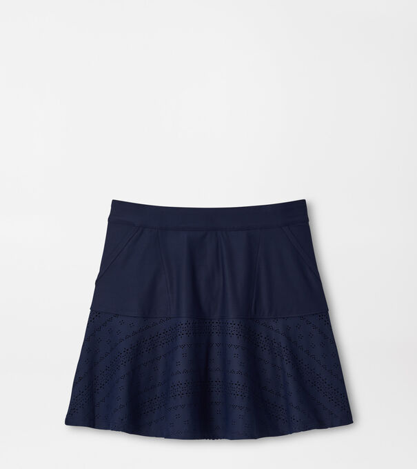 Francoise Eyelet Skort