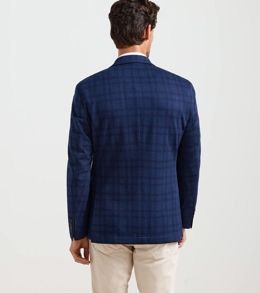 Barrett Knit Windowpane Soft Jacket - Alternate Image 2