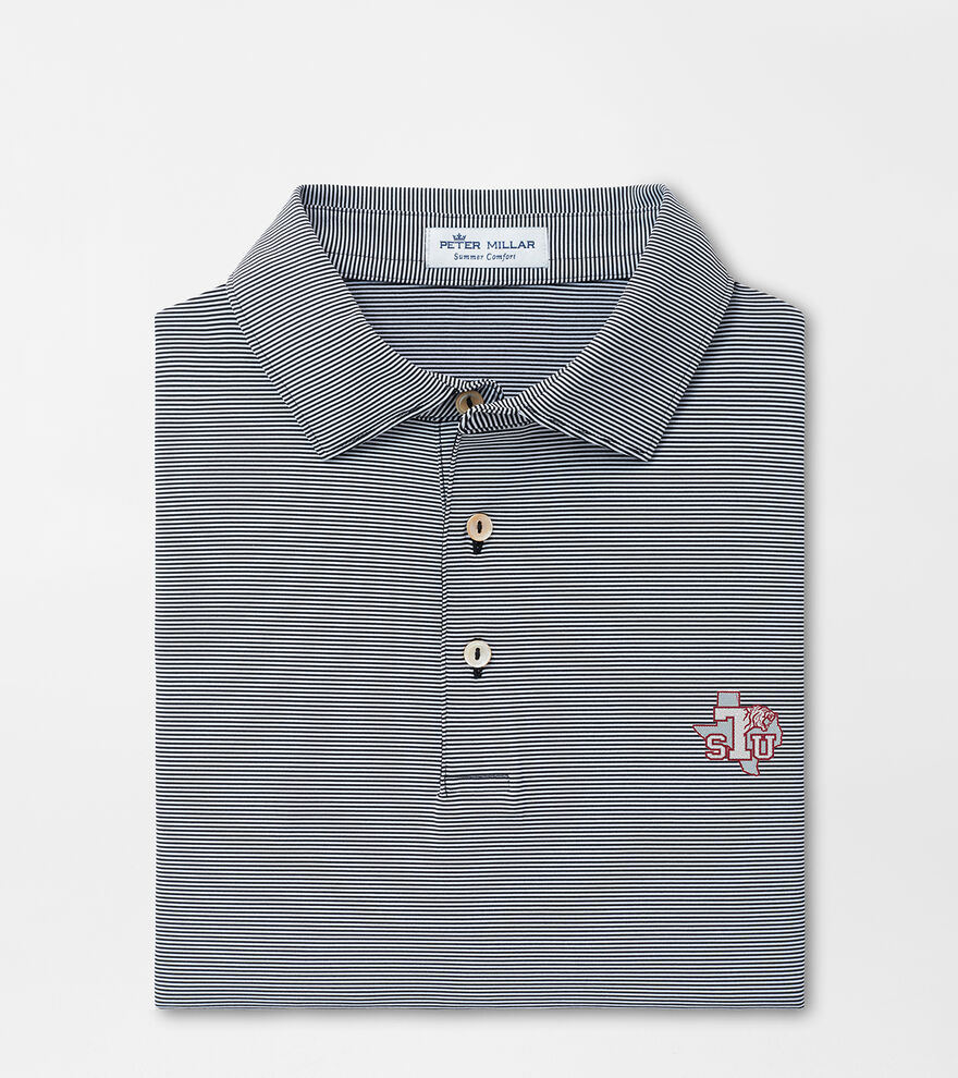 Texas Southern Jubilee Stripe Performance Polo image number 1