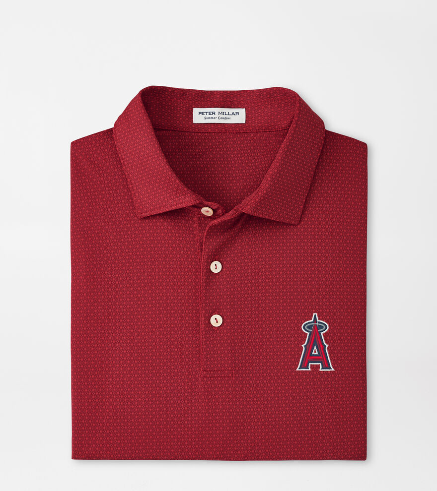 Los Angeles Angels Tesseract Performance Jersey Polo image number 1