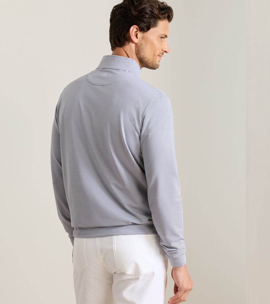 Perth Sugar Stripe Performance Quarter-Zip - Alternate Image 2