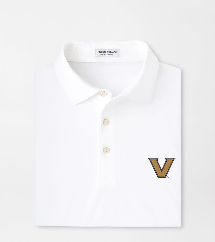 Vanderbilt Solid Performance Jersey Polo image number 1