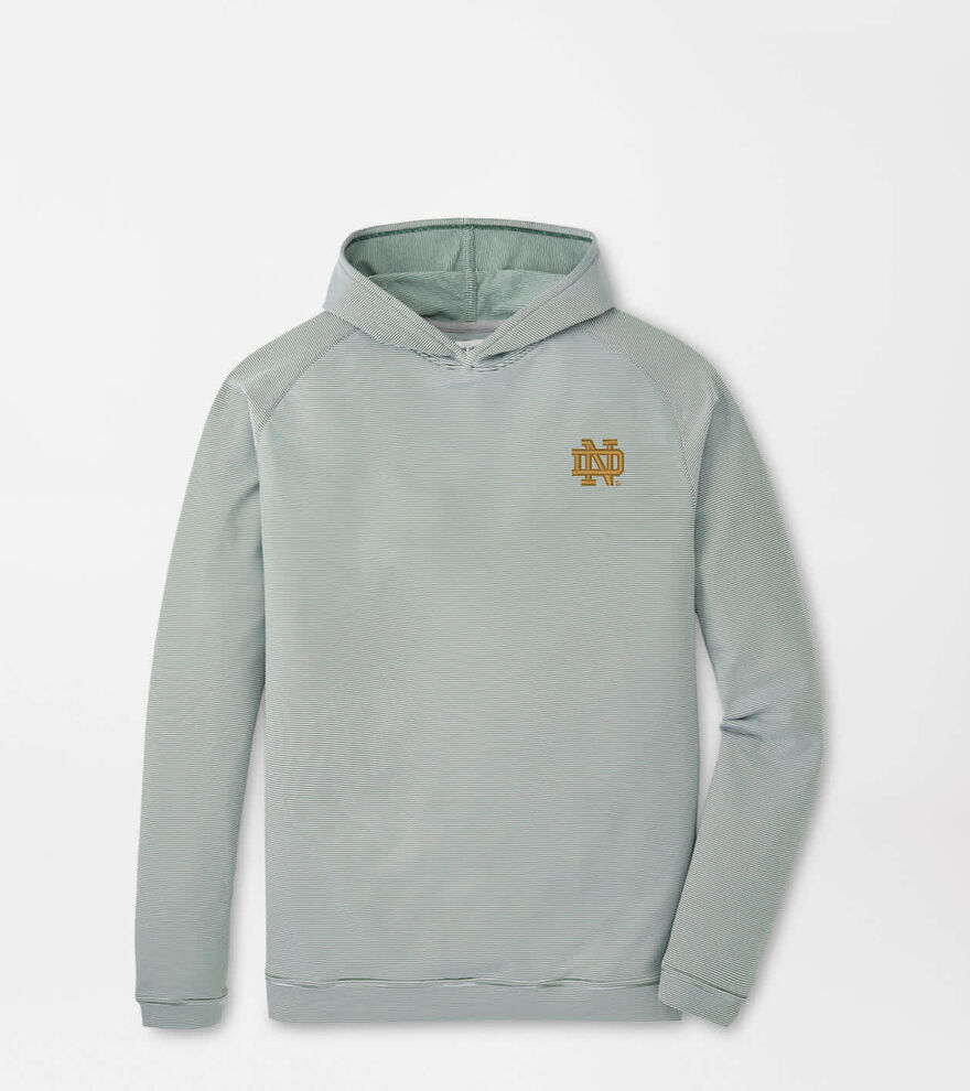 Notre Dame Pine Sugar Stripe Performance Hoodie image number 1