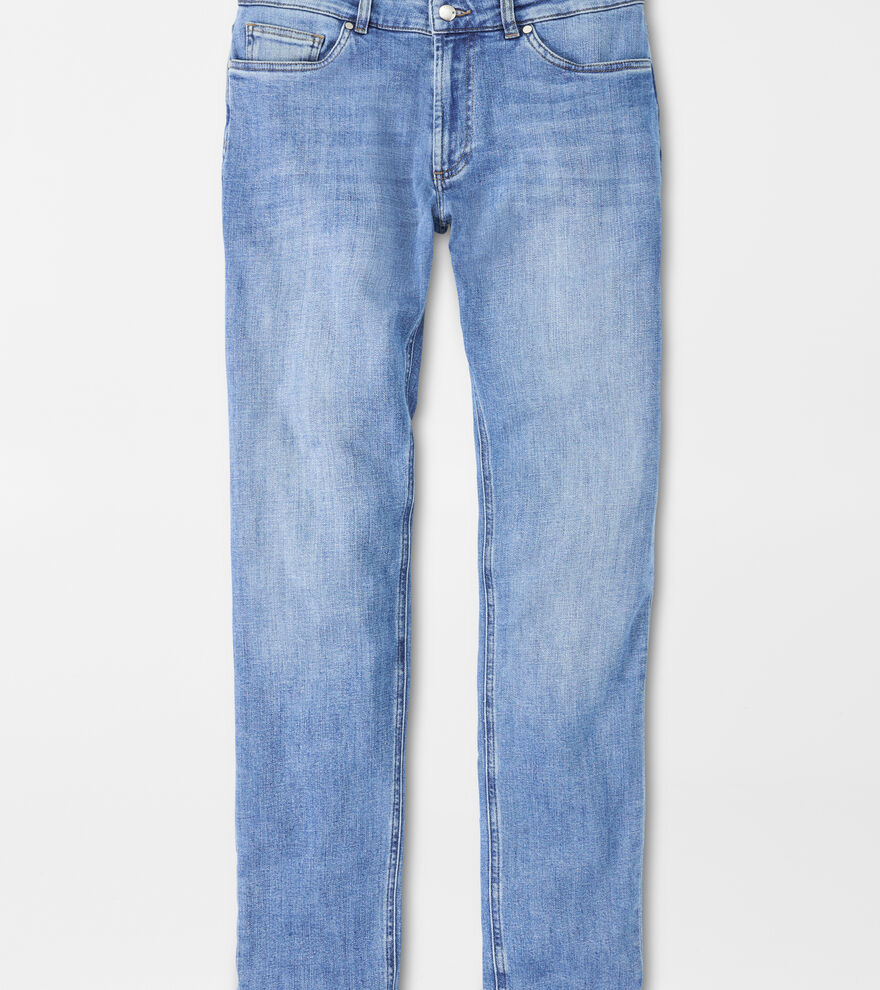 Vintage Washed Five-Pocket Denim image number 1