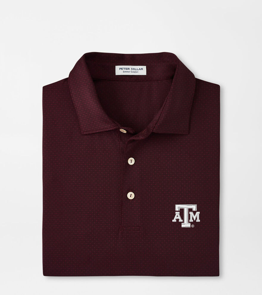 Texas A&M Tesseract Performance Jersey Polo image number 1
