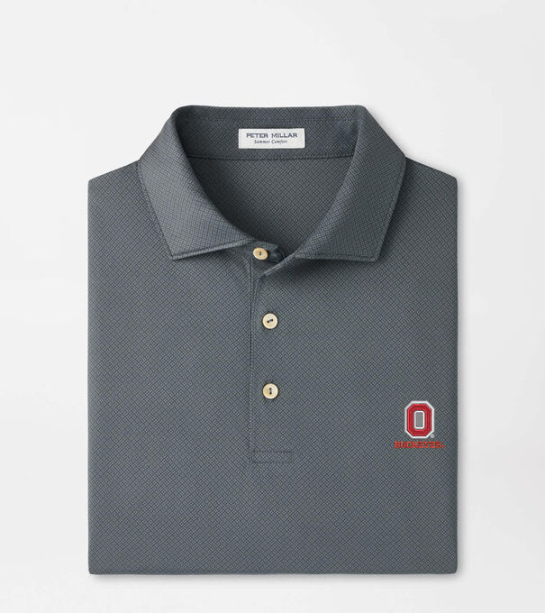 The Ohio State University Vault Hugo Performance Jersey Polo