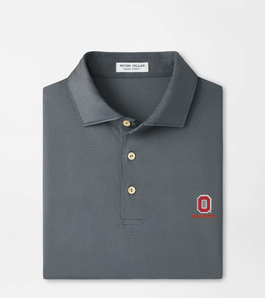 The Ohio State University Vault Hugo Performance Jersey Polo