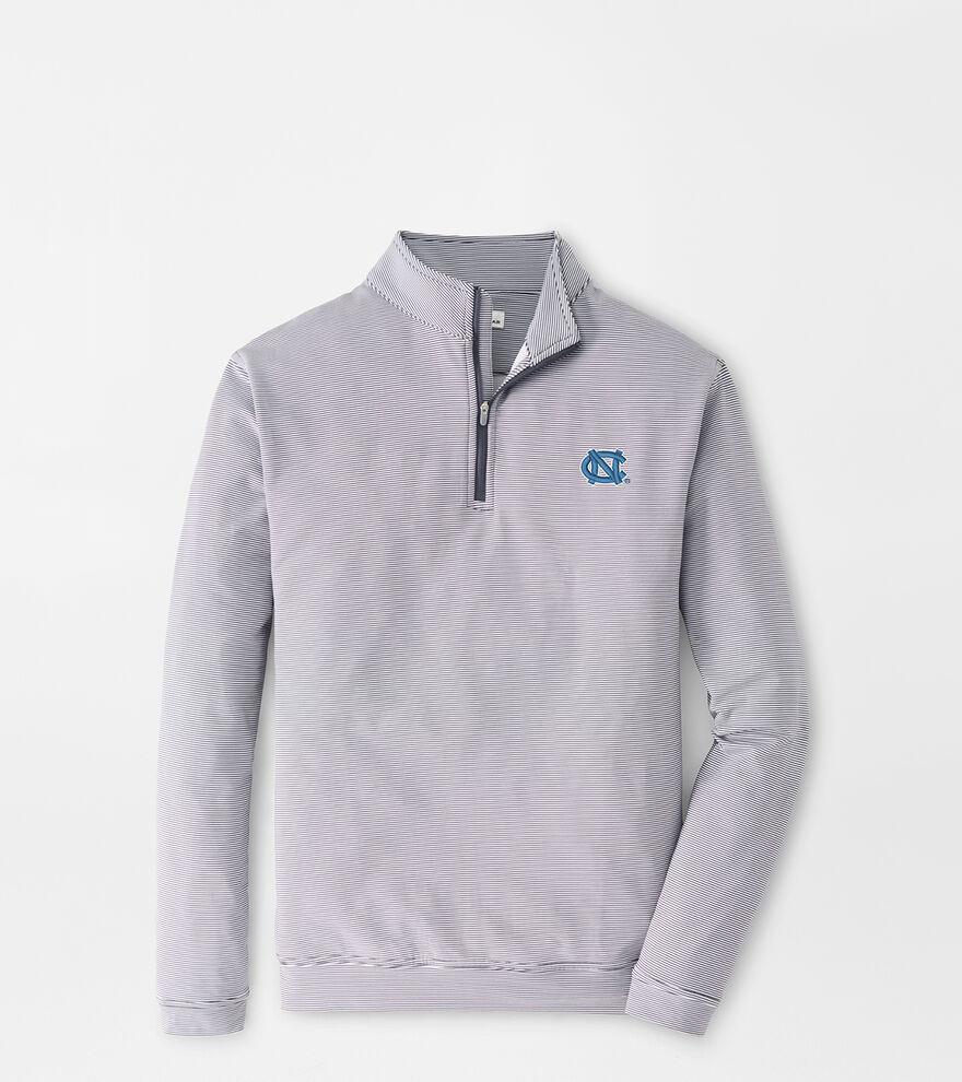 UNC Perth Sugar Stripe Performance Quarter-Zip image number 1