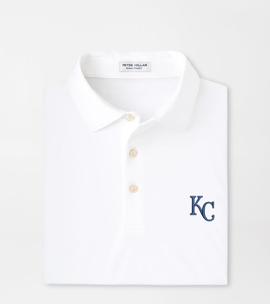 Kansas City Royals Solid Performance Jersey Polo image number 1