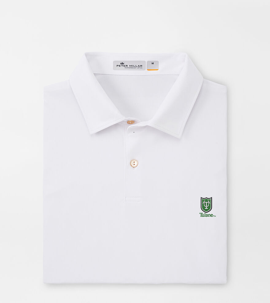 Tulane Featherweight Performance Mélange Polo image number 1