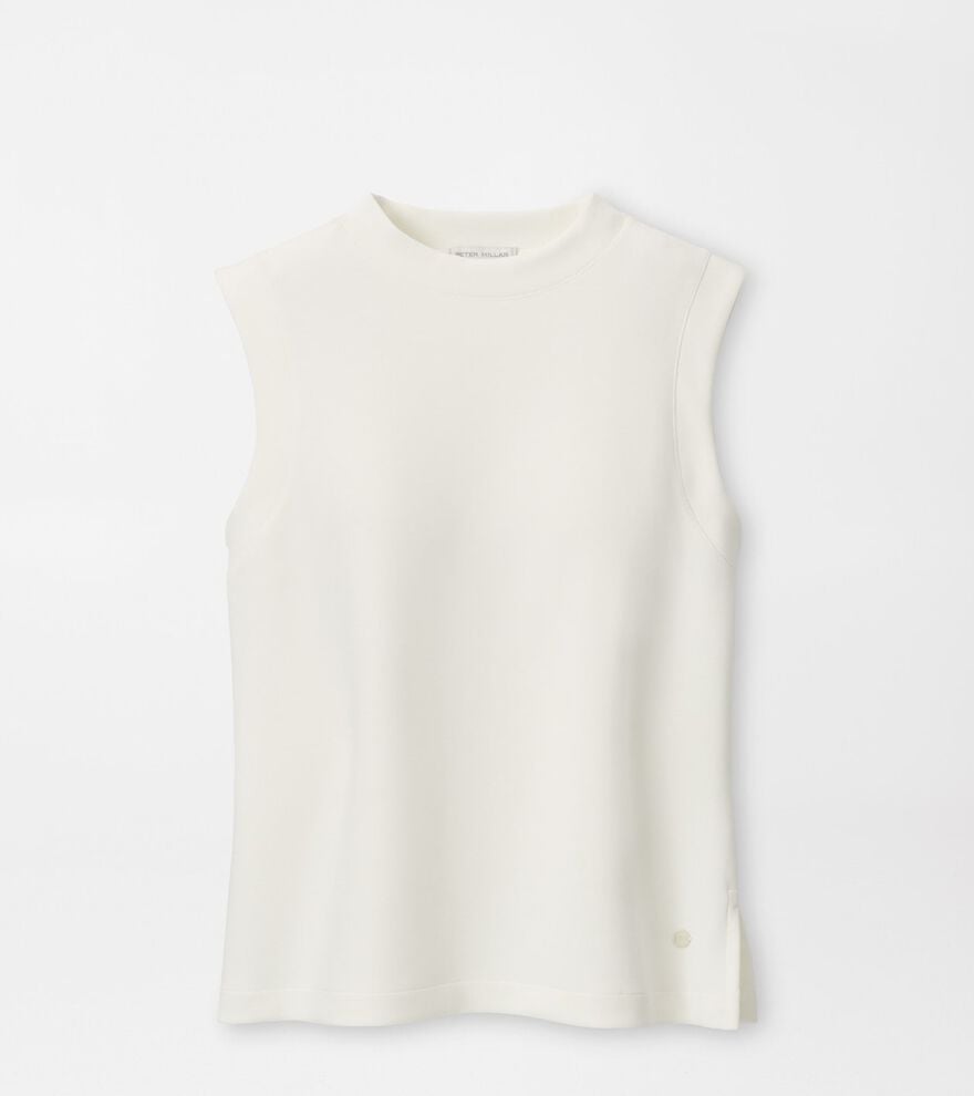 Flora Knit Mock Neck Tank image number 1