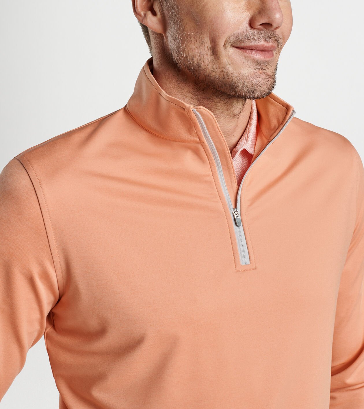 Peter millar perth deals stretch melange quarter zip