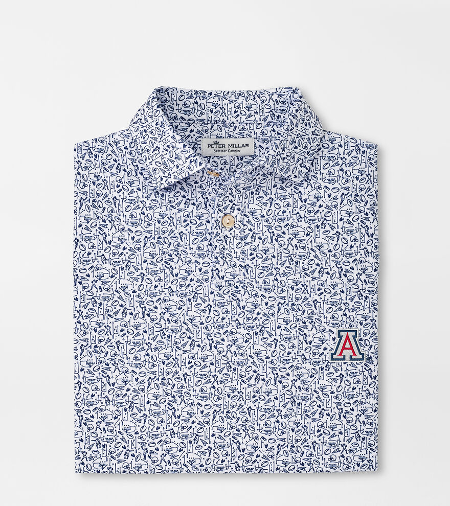 Arizona Block A Youth Performance Jersey Polo image number 1