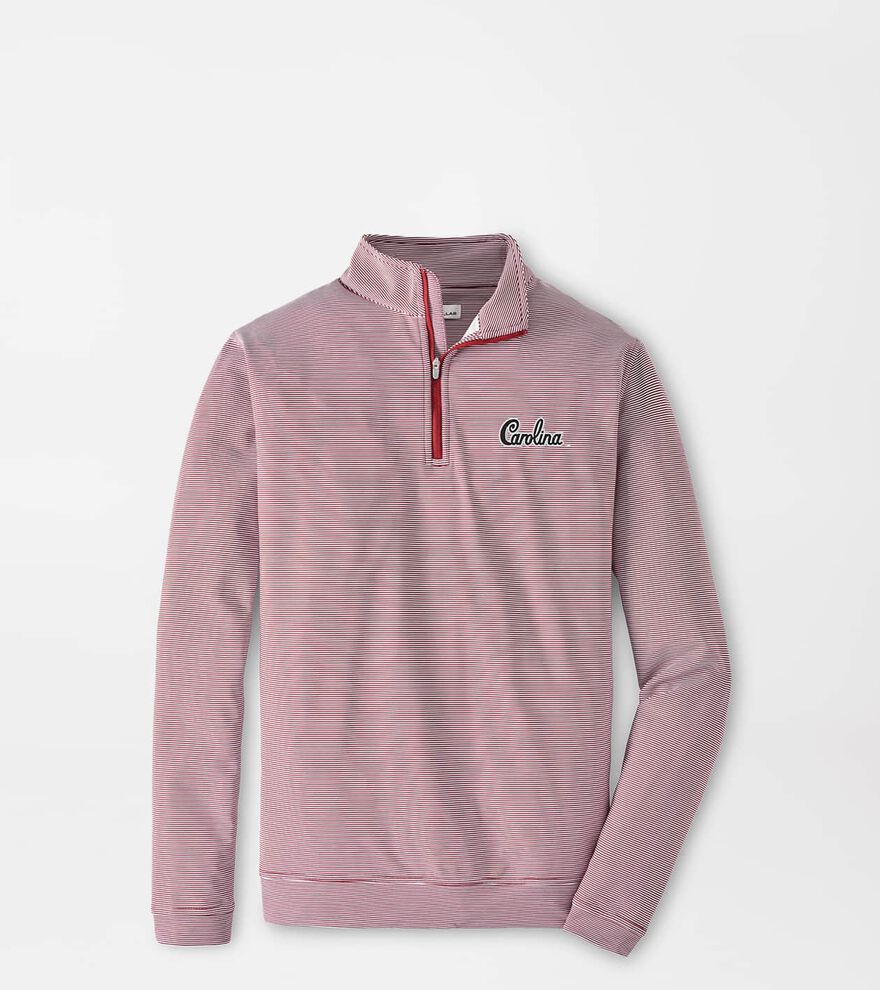 South Carolina Perth Sugar Stripe Performance Quarter-Zip image number 1