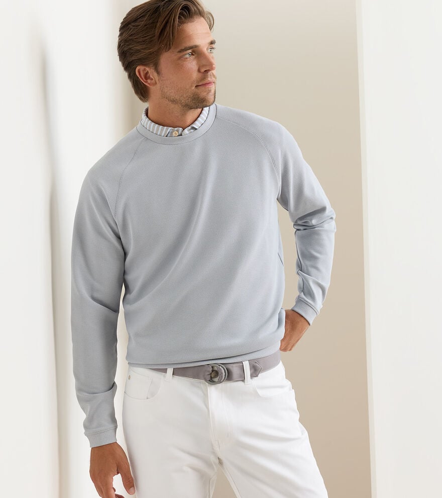 Cradle Piqu&eacute; Performance Crewneck image number 2