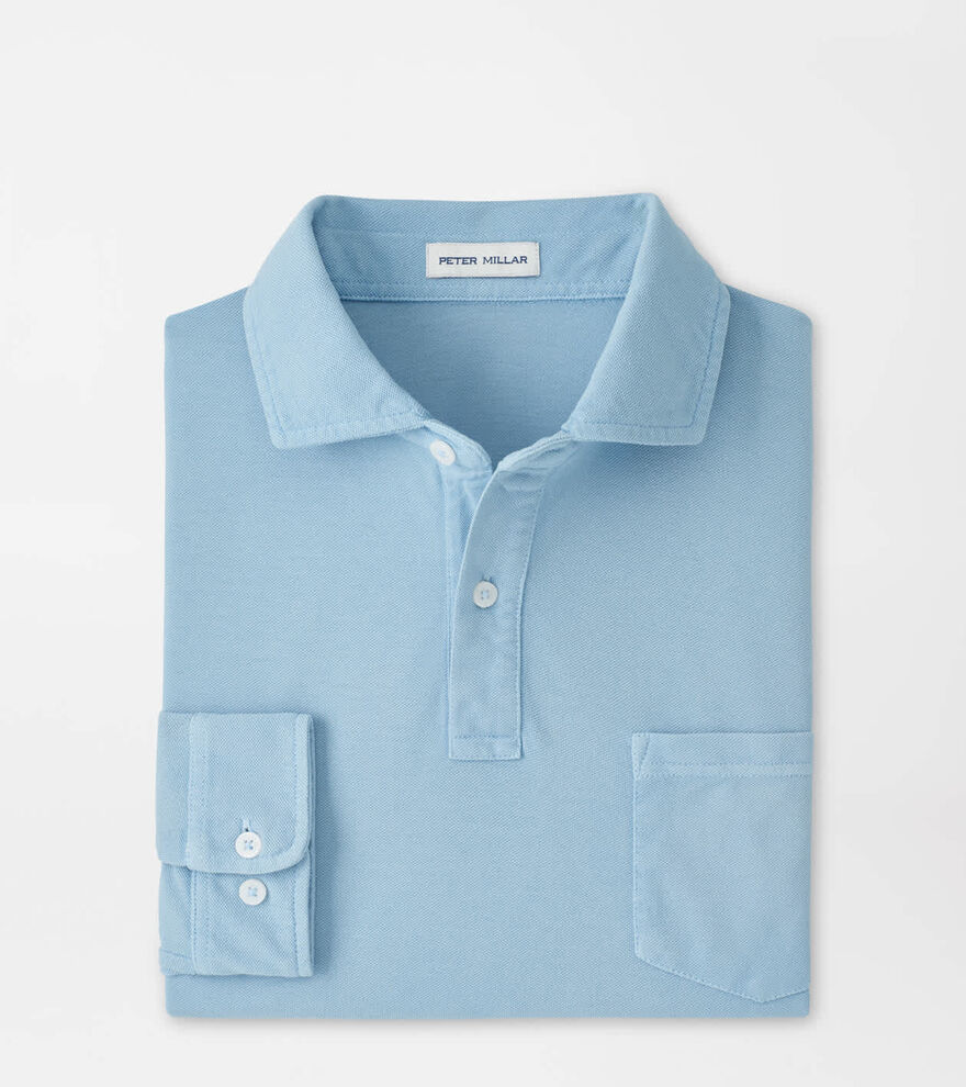 Everyday Piqu&eacute; Long Sleeve Polo image number 1