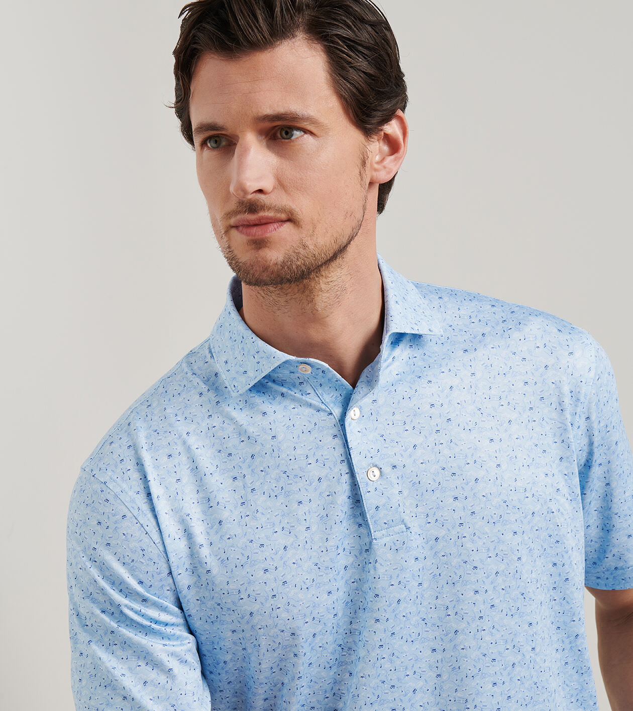 Melody Performance Jersey Polo | Men's Polos | Peter Millar