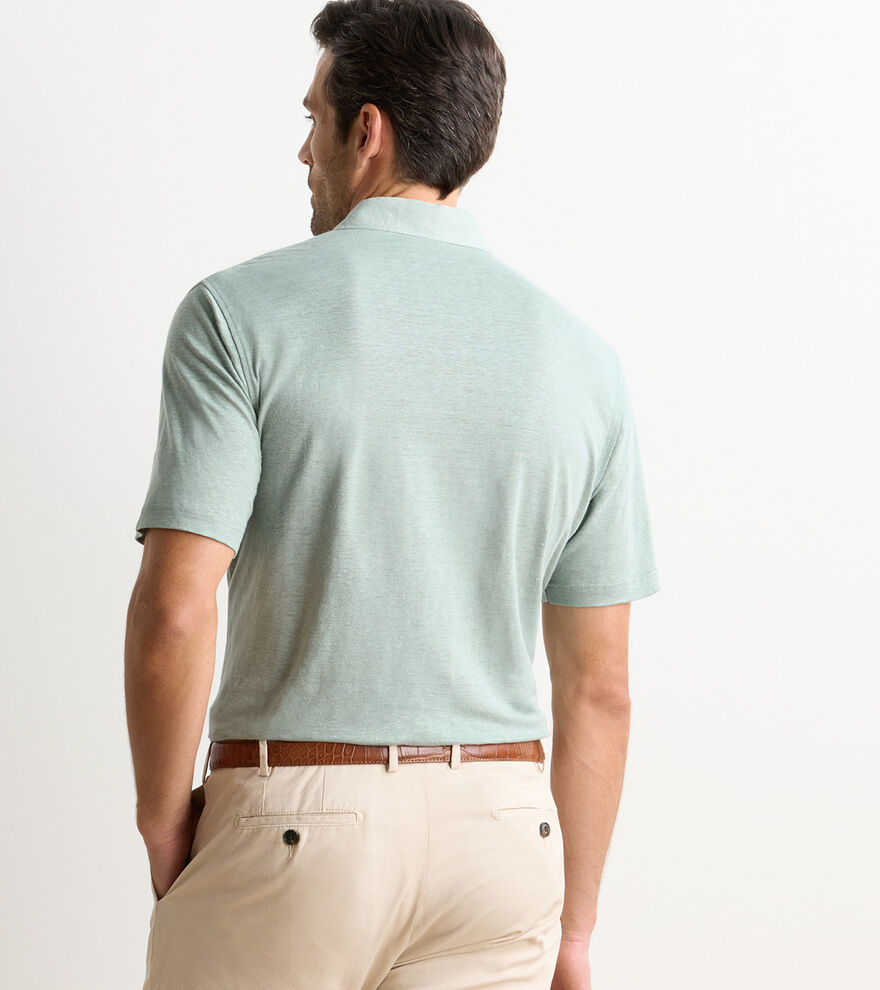 Astino Linen Polo image number 3