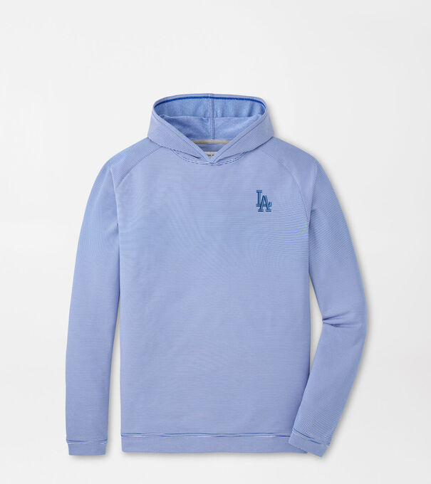 Los Angeles Dodgers Pine Sugar Stripe Performance Hoodie