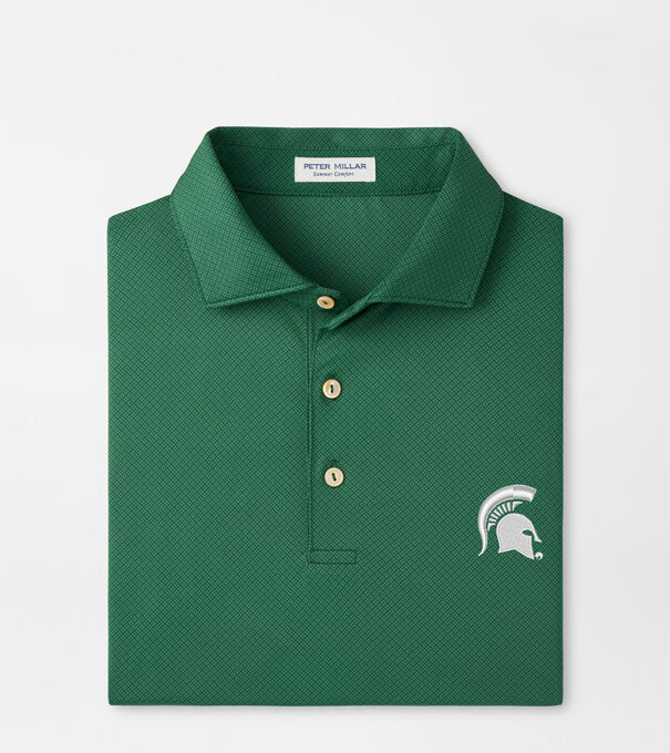 Michigan State Spartans Hugo Performance Jersey Polo