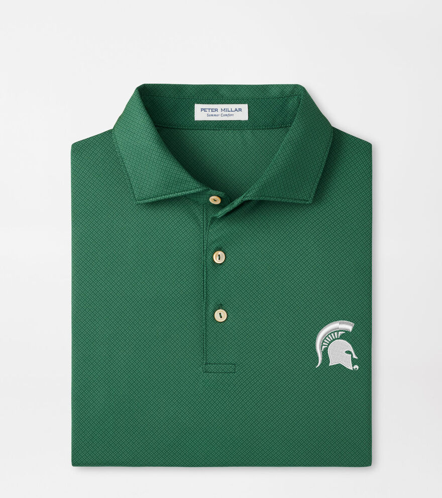 Michigan State Spartans Hugo Performance Jersey Polo image number 1