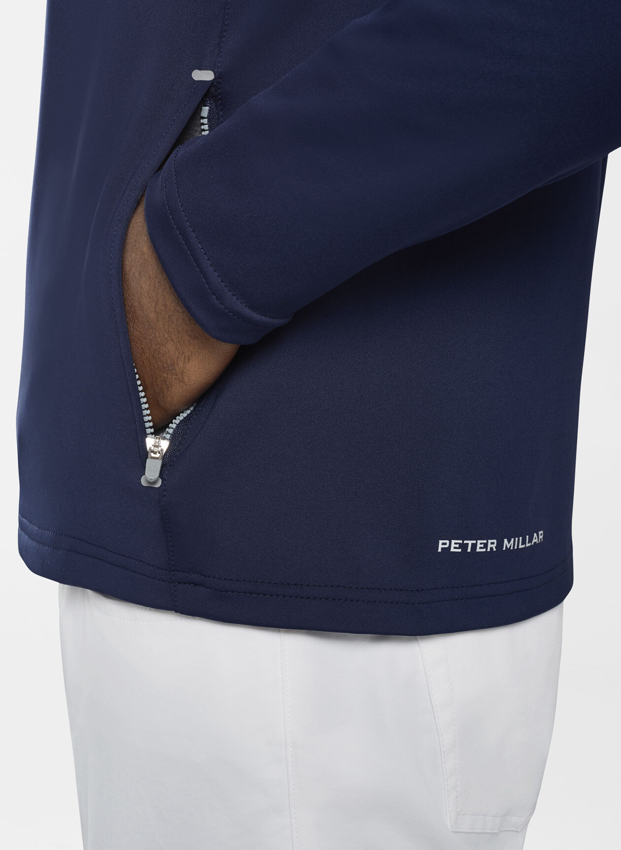 商品画像：Hyperlight Weld Hybrid Half-Zip | Peter Millar 1