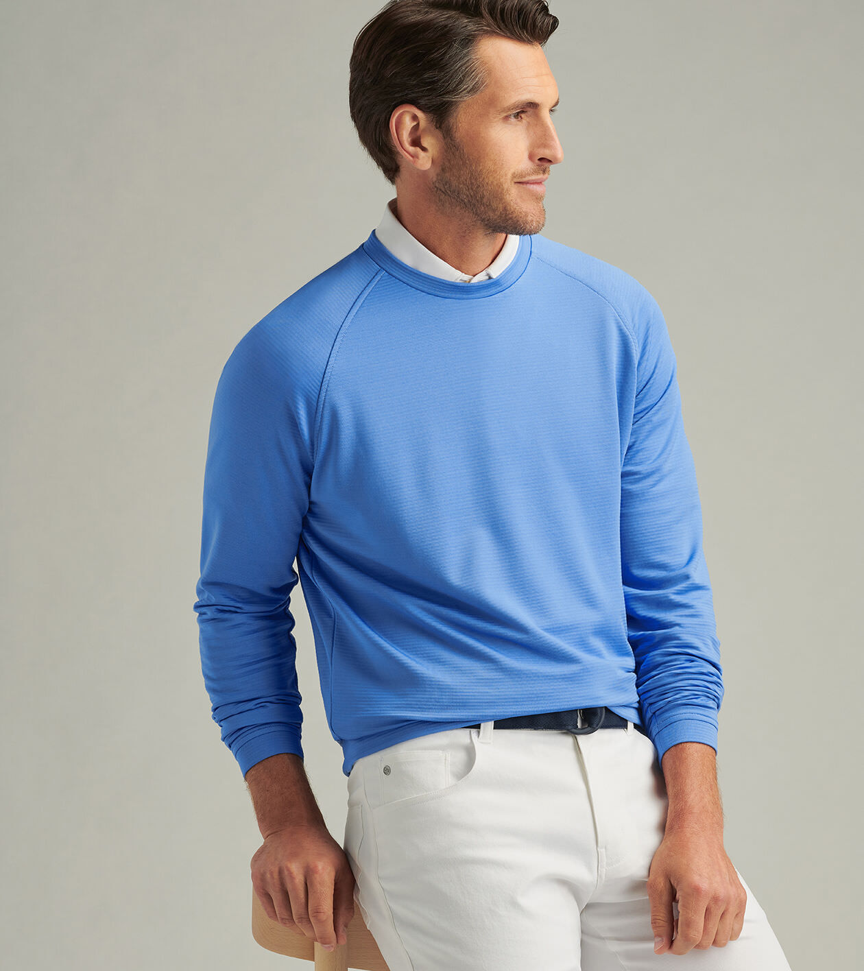 Beaumont Performance Crew | Men's Pullovers | Peter Millar