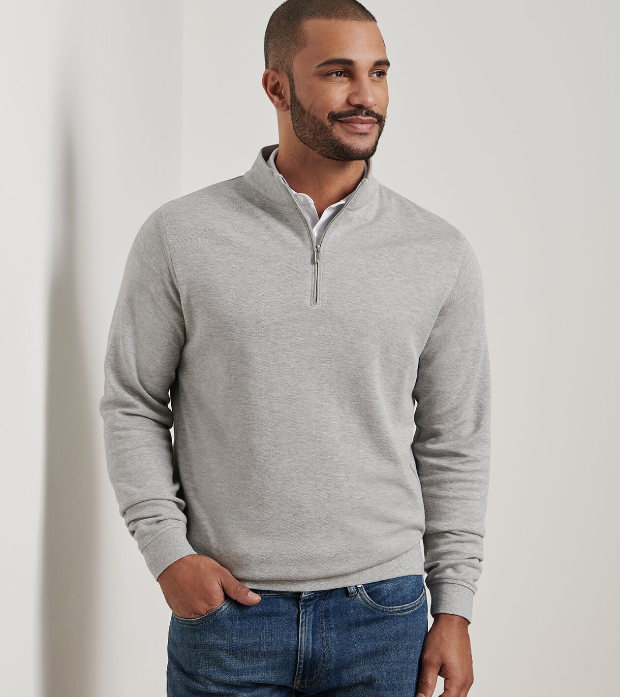 定価28600円 L'Appartement Ponte Pullover 黒 Peter Millar Women's Black Raglan Sleeve Perth Layer Quarter