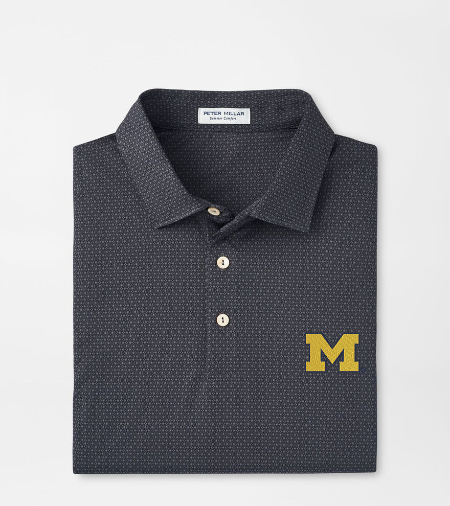 Michigan Tesseract Performance Jersey Polo image number 1