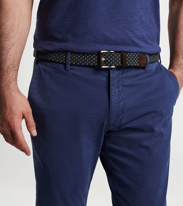 Crafted Multi-Color Woven Wool Belt