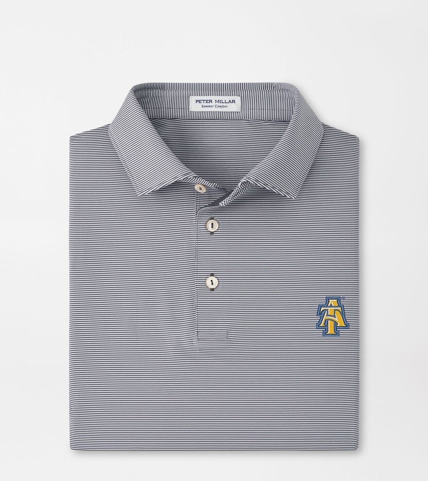 NC A&T Jubilee Performance Jersey Polo image number 1