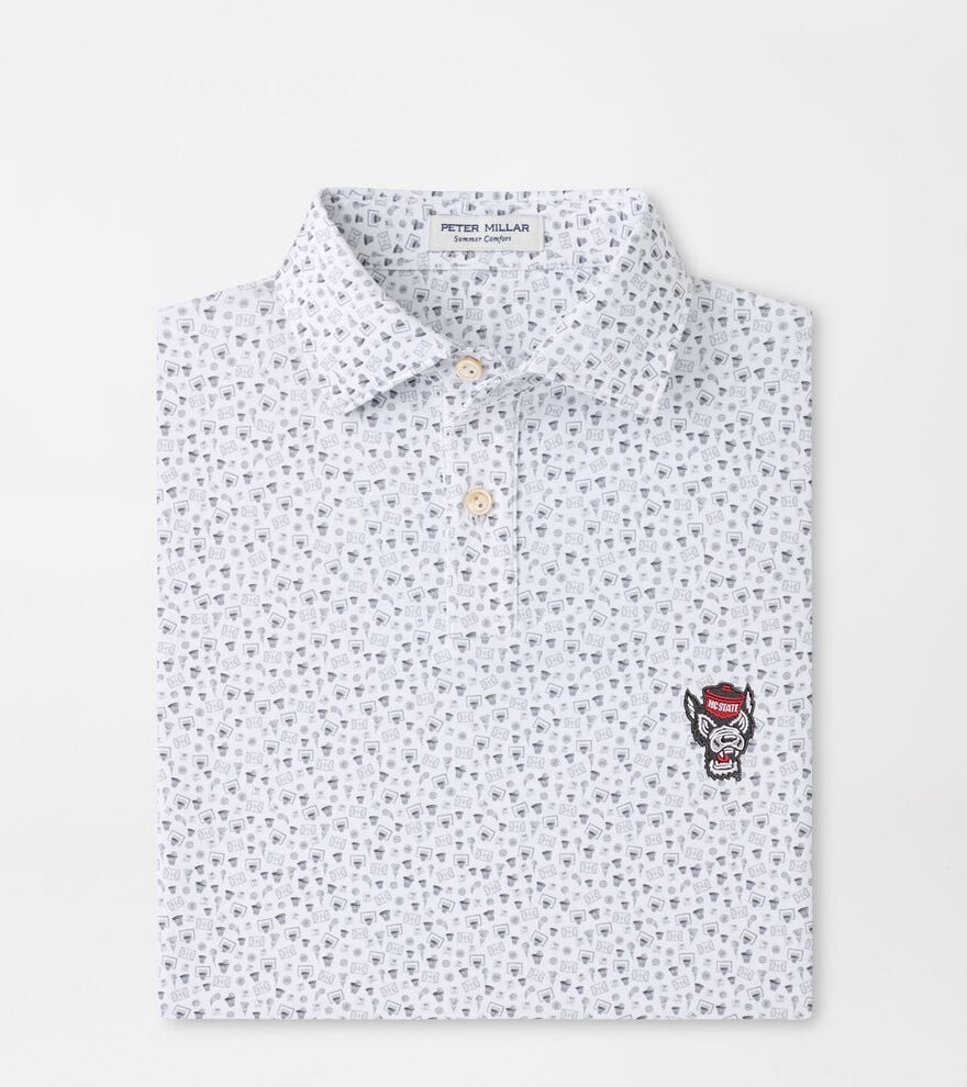NC State Wolfpack Buzzer Beater Youth Performance Jersey Polo image number 1