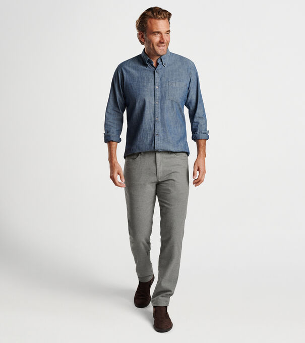 Mountainside Flannel Five-Pocket Pant