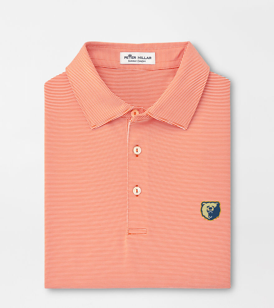 Morgan State Jubilee Stripe Performance Polo image number 1
