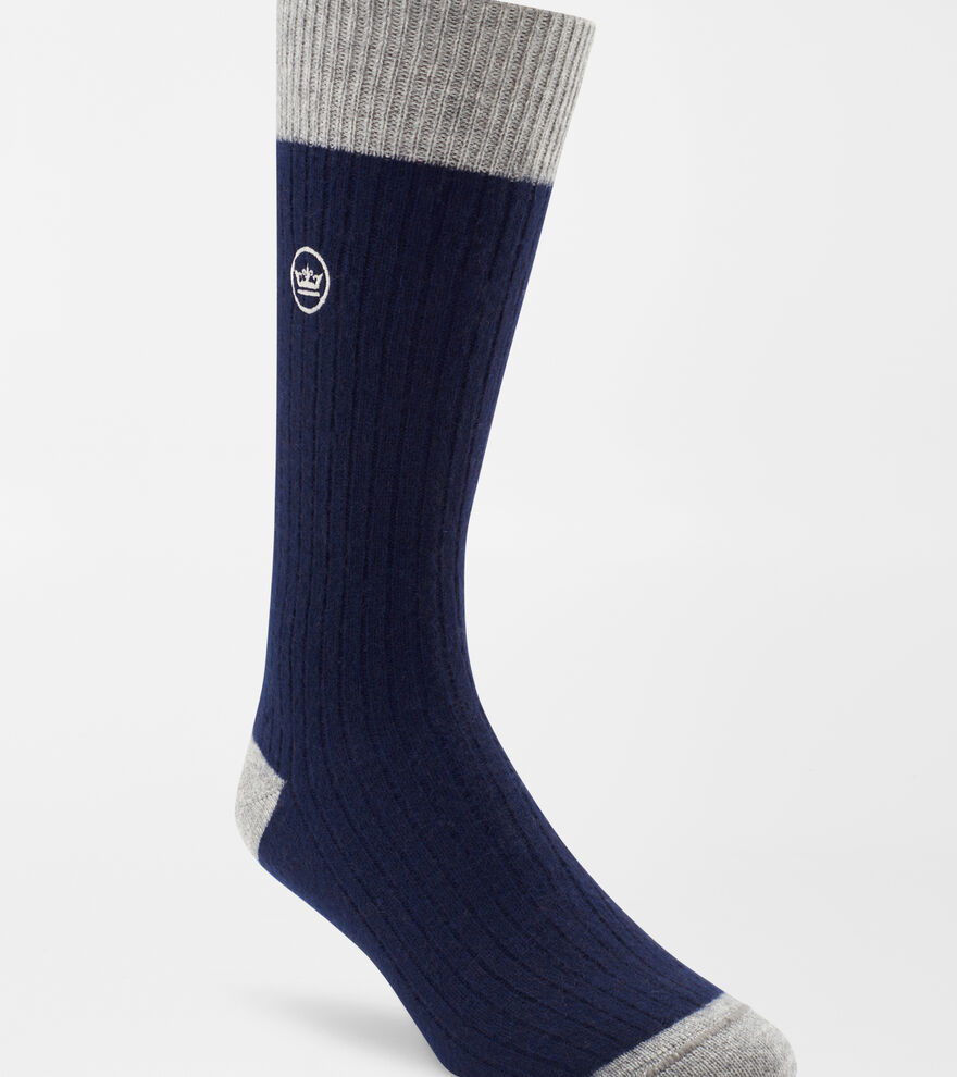 Cashmere Rib Sock image number 1