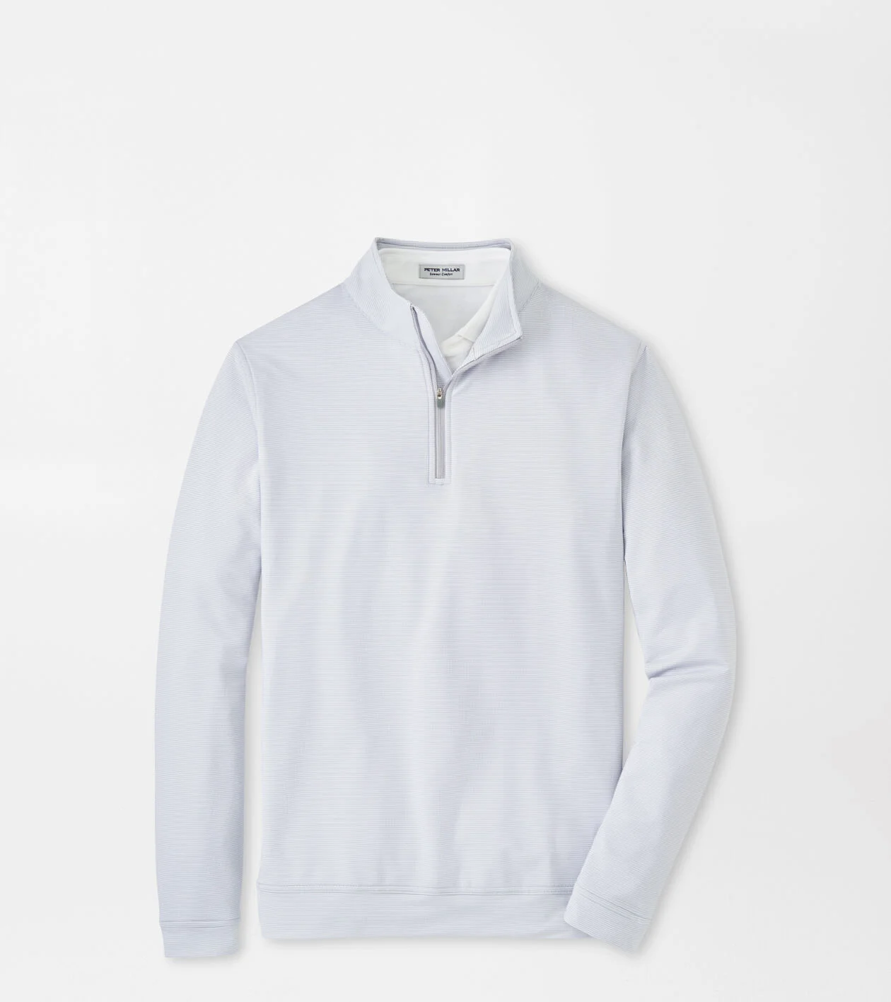 Perth Sugar Stripe Performance Quarter-Zip | Men's Pullovers