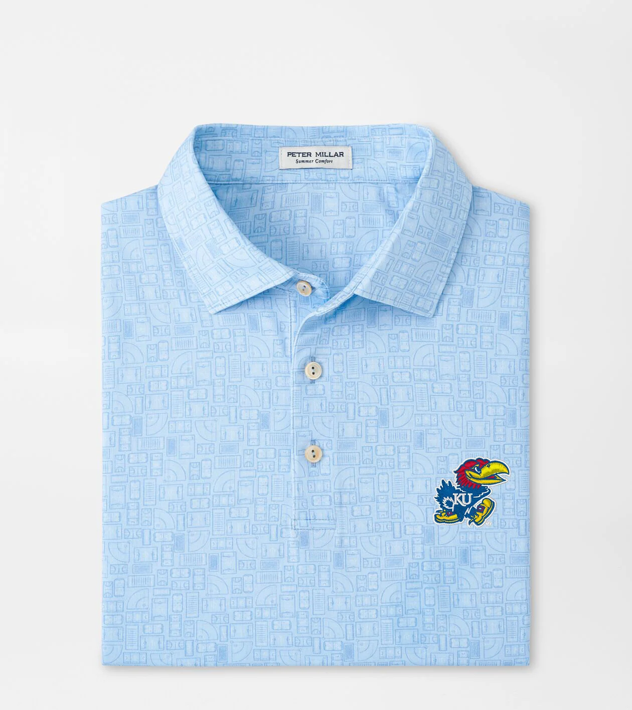 Kansas Out of Bounds Performance Jersey Polo | Men's
