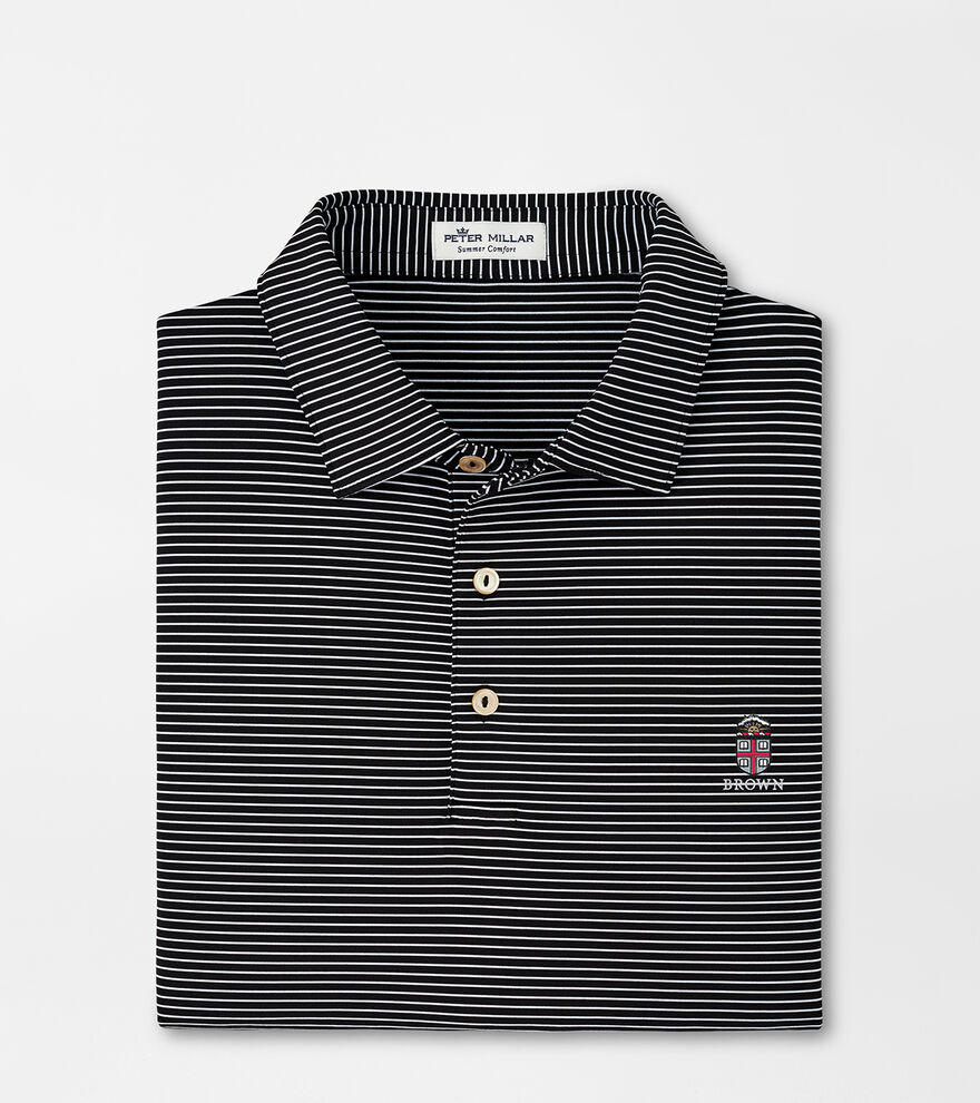 Brown University Marlin Performance Jersey Polo image number 1