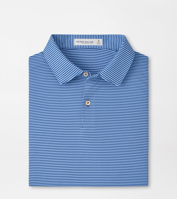 Featherweight Market Stripe Performance Polo
