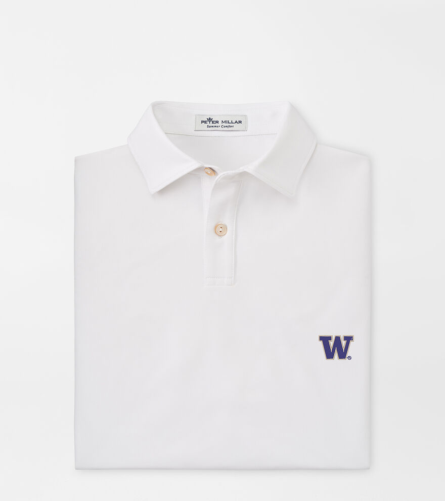 Washington Youth Solid Performance Jersey Polo image number 1