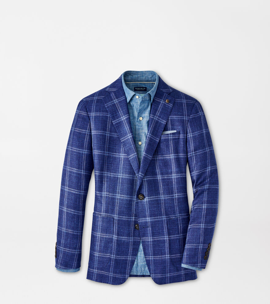 Sola Windowpane Soft Jacket | Men's Sport Coats & Suits | Peter Millar