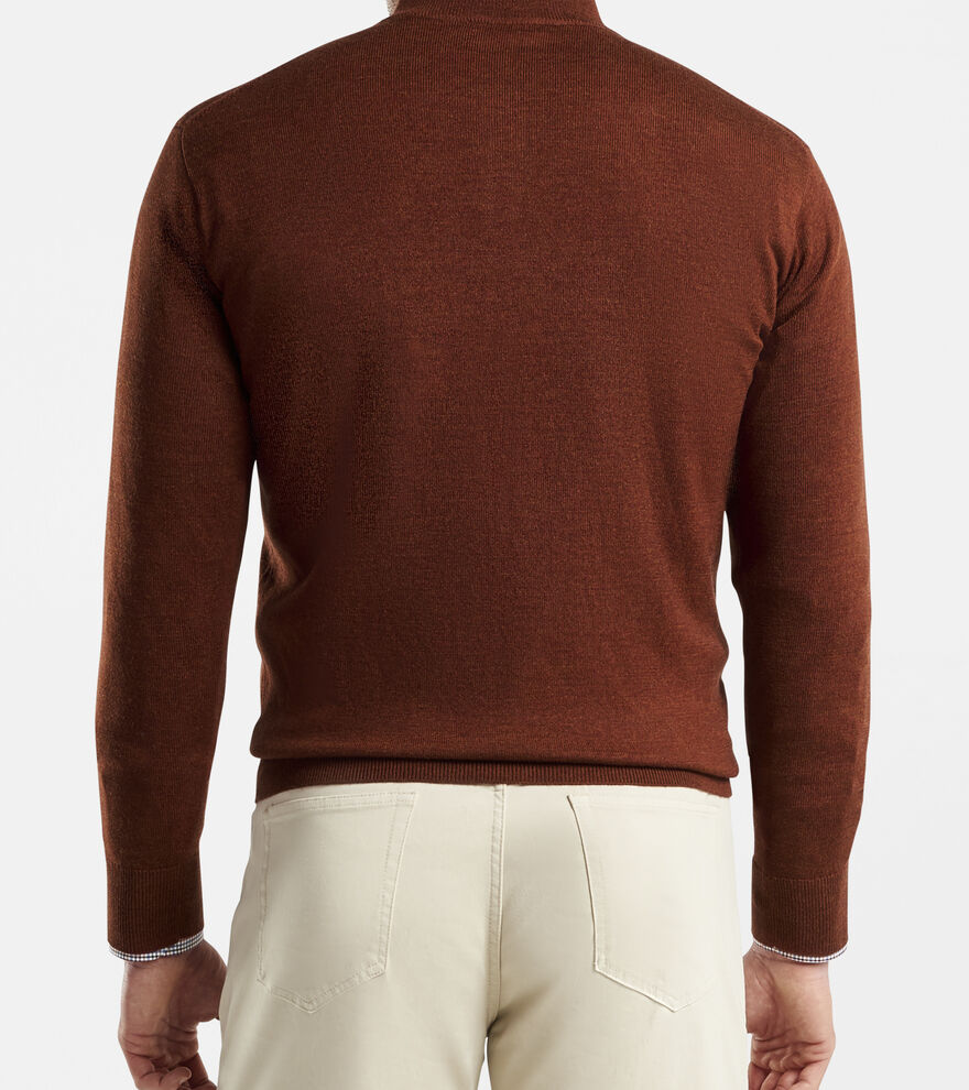 Crown Soft Suede Trim Quarter-Zip image number 3