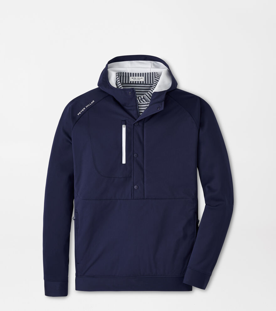 Weld Half Snap Hoodie Men's Jackets & Coats Peter Millar