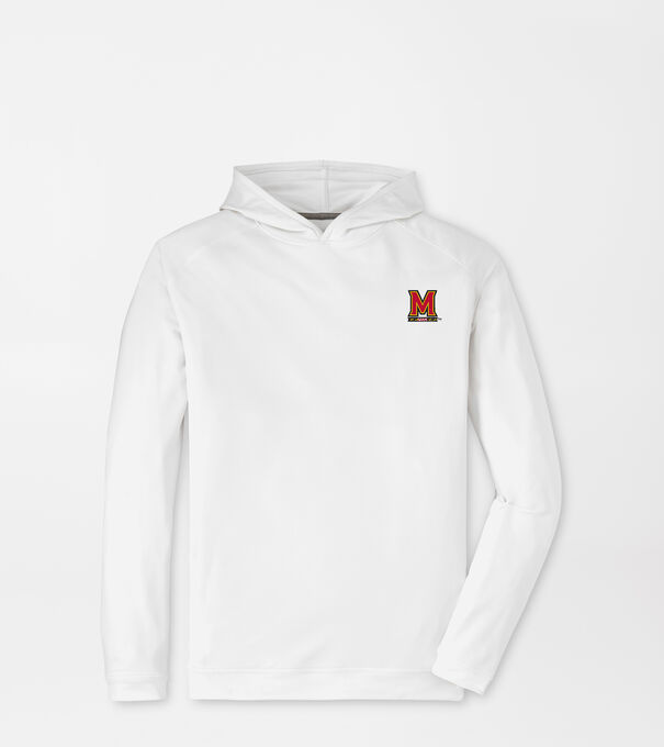 Maryland "M" Pine Performance Hoodie