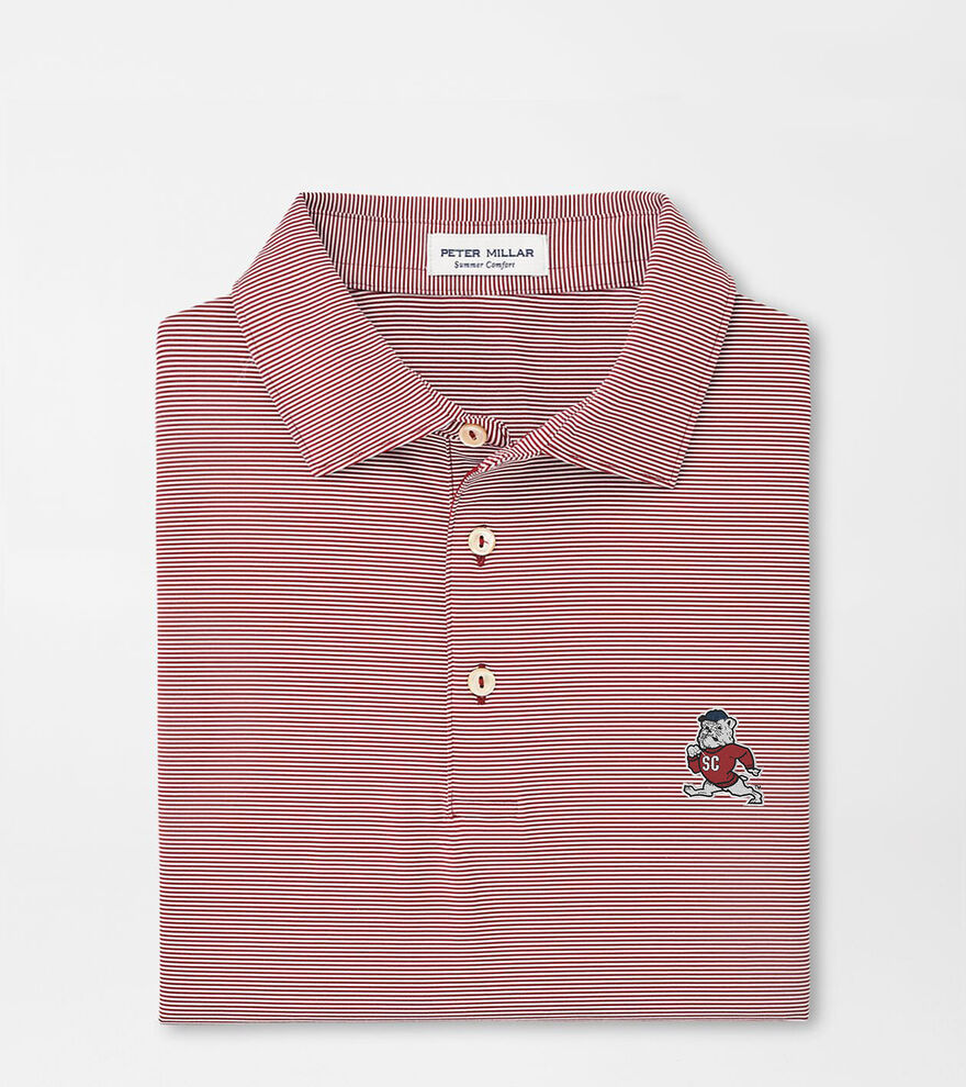 SC State Jubilee Stripe Performance Polo image number 1