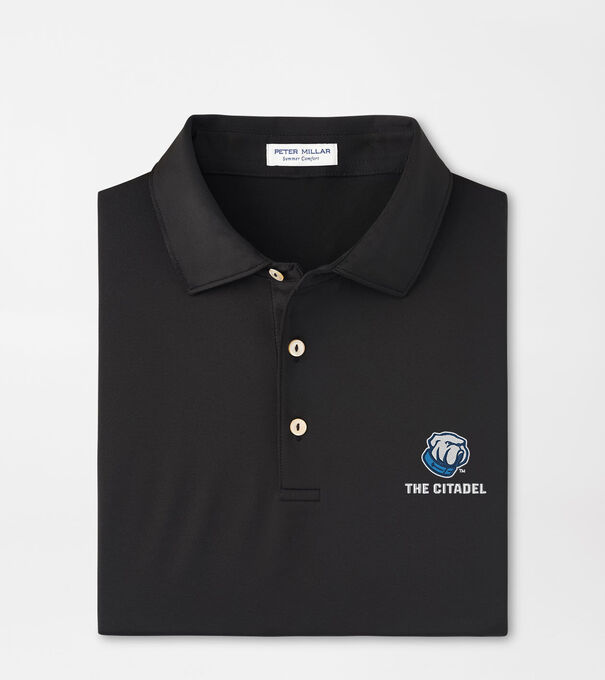 The Citadel Solid Performance Jersey Polo