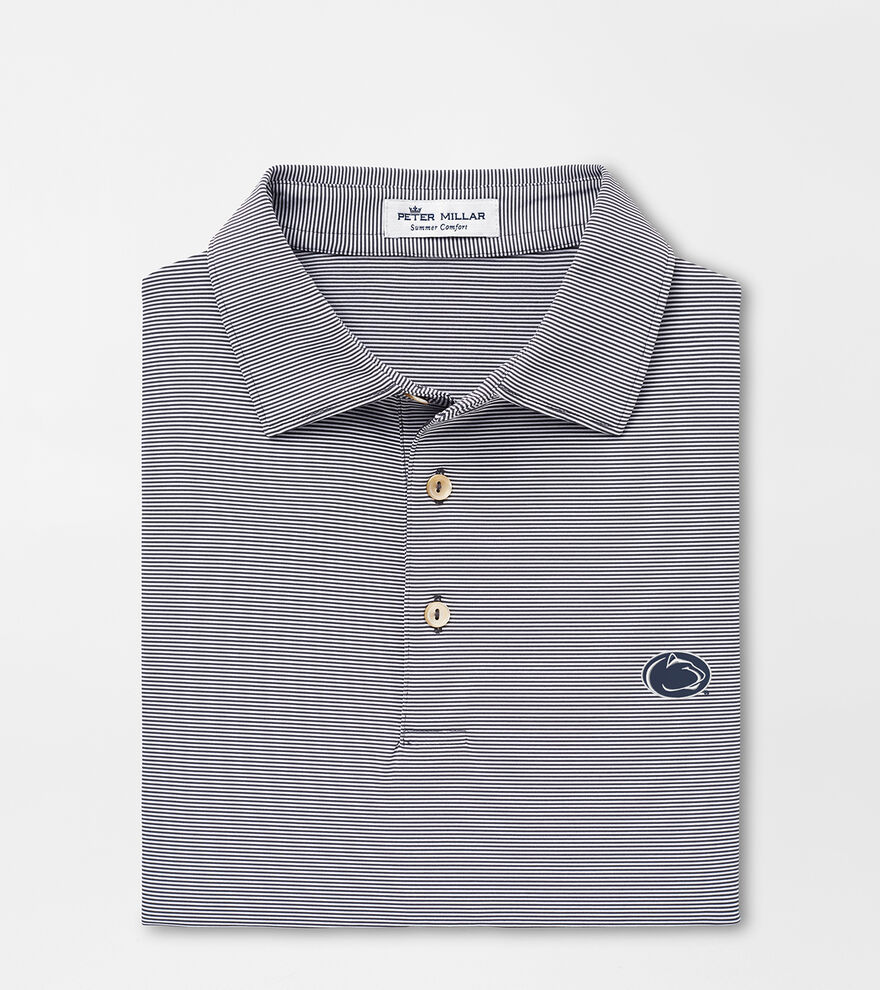 Penn State Jubilee Stripe Performance Polo image number 1