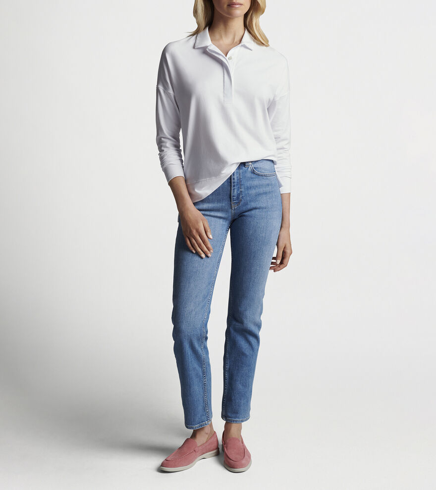 Lava Wash Jersey Collared Popover image number 2